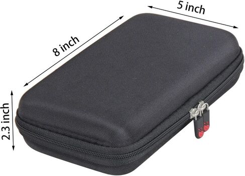 Hermitshell Travel Case for Etekcity 1022D Dual Laser Digital Infrared Thermometer Temperature Gun (Only Case)(Black) in Saudi Arabia
