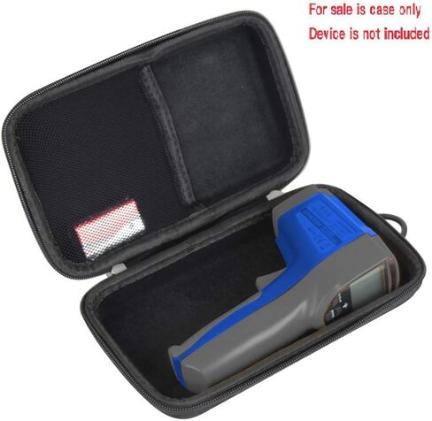 Hermitshell Travel Case for Etekcity 1022D Dual Laser Digital Infrared Thermometer Temperature Gun (Only Case)(Black) in Saudi Arabia