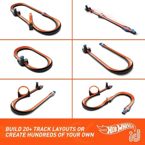 Hot Wheels id Smart Track يقيس السرعة ويحسب اللفات والمركبات التي يمكن التعرف عليها بشكل فريد من عمر 8 سنوات فما فوق in Saudi Arabia