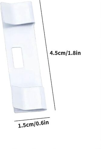 BFDYY Vertical Blind Repair Vane Saver Set of 12 (White-12pcs),BFDYY-001 in Saudi Arabia