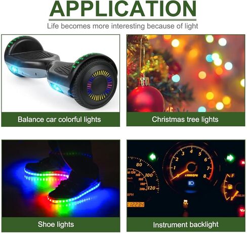 DAOKAI SMD LED الثنائيات 5730,6000K رقاقة الثنائيات الباعثة للضوء (5.7x3.0 مم DC 3V 150mA 0.5W 50-55LM) مكونات إلكترونية للإضاءة فائقة السطوع - 200 قطعة in Kuwait