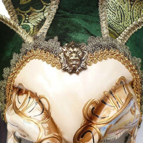 Full Face Venetian Jester Mask Masquerade Mardi Gras Wall Decorative Art Collection in Saudi Arabia