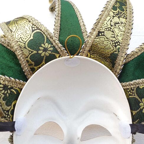 Full Face Venetian Jester Mask Masquerade Mardi Gras Wall Decorative Art Collection in Saudi Arabia