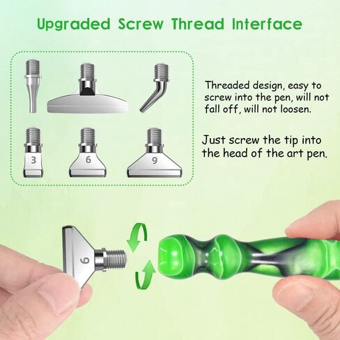 Praise V Do Diamond Painting Pen Kit - 7D Resin Pen with Metal Placer, Stylus Drill for Nail Art & Decoration in Kuwait