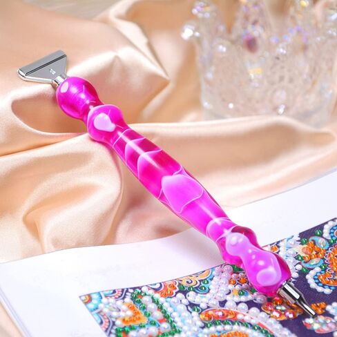 Praise V Do Diamond Painting Pen Kit - 7D Resin Pen with Metal Placer, Stylus Drill for Nail Art & Decoration in Saudi Arabia