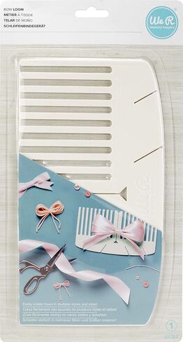 We R Memory Keepers 0633356603344 Embellishment Makers Basic Tools-Bow Loom, Multicolor in Saudi Arabia