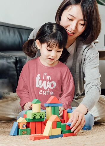 First Birthday 2nd Birthday Outfits for Toddler Girls Im Two Cute Shirt 1 Year Baby one 2 Year olds Second in Saudi Arabia