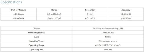 سبير العلمية 840045 EMF متر in Kuwait