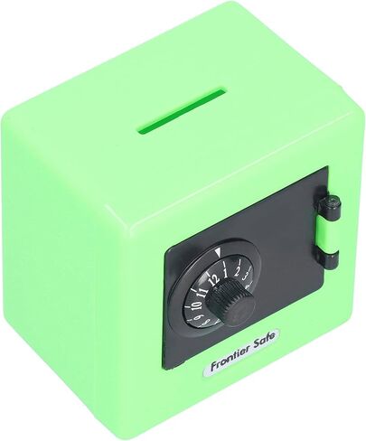 Safe Coin Cash Banks, Stylish Simple Money Saving Box Coin Slot Invariable Password Coded Lock for Daily Use(Green) in Saudi Arabia