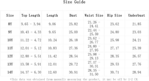 RoseSeek Girl's 2 Piece Swimsuits Bikini Set Spaghetti Strap High Waisted Bathing Suit Cute Bikini Set in Saudi Arabia