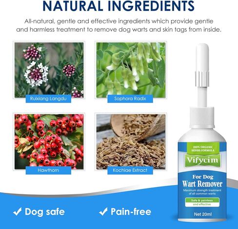 مزيل ثآليل الكلاب من فيفيسيم، علاج إزالة ثآليل الكلاب يزيل بسرعة علامات الجلد والثآليل للكلاب، لا يسبب ضررًا ولا يسبب الألم، مزيل علامات جلد الكلاب in Kuwait