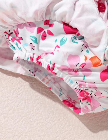 oklady Baby Girl Clothes Romper Top Floral Short with Headband Cute Summer Baby Girl Outfits 3Pcs Clothing Sets in Saudi Arabia