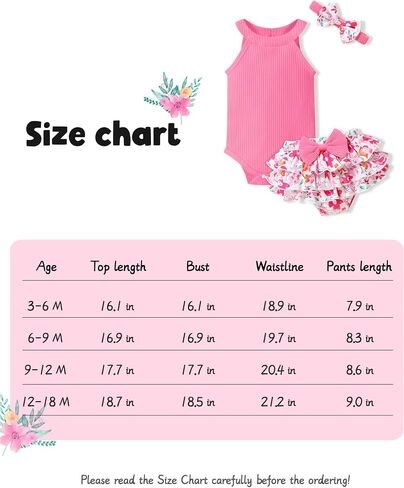oklady Baby Girl Clothes Romper Top Floral Short with Headband Cute Summer Baby Girl Outfits 3Pcs Clothing Sets in Saudi Arabia