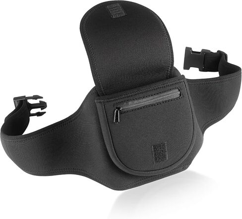 Deluxe Portable CD Player Holder Case with Belt - Black - for Exercise, Yoga, Hiking or Biking in Saudi Arabia