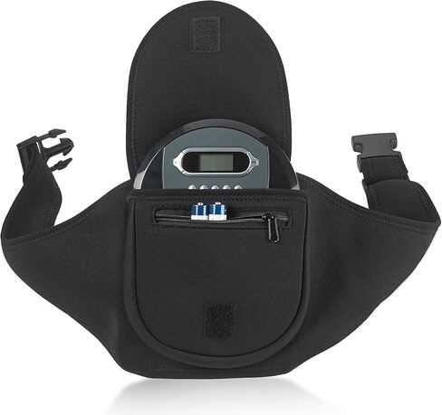Deluxe Portable CD Player Holder Case with Belt - Black - for Exercise, Yoga, Hiking or Biking in Saudi Arabia