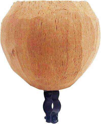Cruiser Candy Coconut Bicycle Drink Holder, Can Holder, EBike Coffee Cup Holder, Bike Cell Phone Holder Beach Cruiser Water Bottle Holder. 100% Natural Hand Carved Sizes Vary (Flowers) in Saudi Arabia