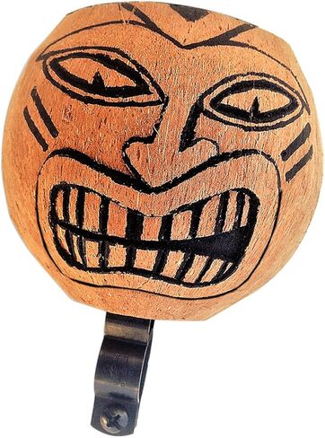 Cruiser Candy Coconut Bicycle Drink Holder, Can Holder, EBike Coffee Cup Holder, Bike Cell Phone Holder Beach Cruiser Water Bottle Holder. 100% Natural Hand Carved Sizes Vary (Flowers) in Saudi Arabia