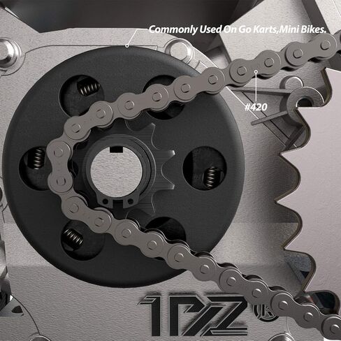 1PZ BA5-10T قابض طرد مركزي 3/4 "تتحمل 10T #40/41/420 سلسلة لـ Go Kart جزازة العشب دراجة صغيرة Baja MB165 MB200 6.5HP ترقية المفترس 212 in Saudi Arabia