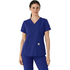 قميص Carhartt Women's Cross-Flex Women's Media Scrub Top in Saudi Arabia