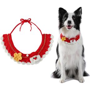 عصابات رأس للكلاب، وشاح عيد الميلاد للكلاب، ملابس، للأولاد والبنات، 3 تصميمات - أزياء للحفلات، أخضر، أحمر ناعم، إكسسوارات للكلاب، مقاس متوسط، كبير، صغير (متوسط، عيد الميلاد 1) in Kuwait