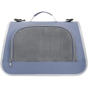 1pcs Pet Outing Portable Cat Dogs Handbag Summer Breathable Carrier(Light Purple) in Kuwait
