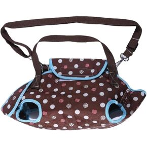 القطط والكلاب الأليفة - حقيبة يد كتف قابلة للتنفس للأرجل ﻿(أسمر،S) in Kuwait