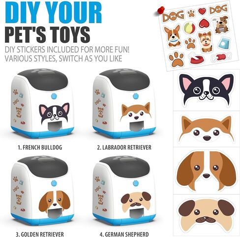 Dog Puzzle Feeder Toy – Remote Control Automatic Treat Dispenser with Light, Interactive IQ Training Slow Feeder, Large Capacity for All Dog Breeds in Saudi Arabia