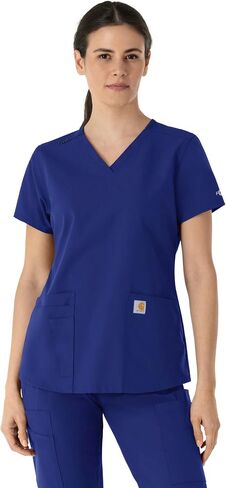 قميص Carhartt Women's Cross-Flex Women's Media Scrub Top in Saudi Arabia
