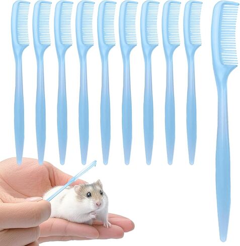 Bunny Grooming Brush - Small Animal Hair Grooming Tool - Hamster Cleaning Supplies | for Tiny Pet Ferret Indoor Home Coat Sensitive Skin Daily Care in Saudi Arabia