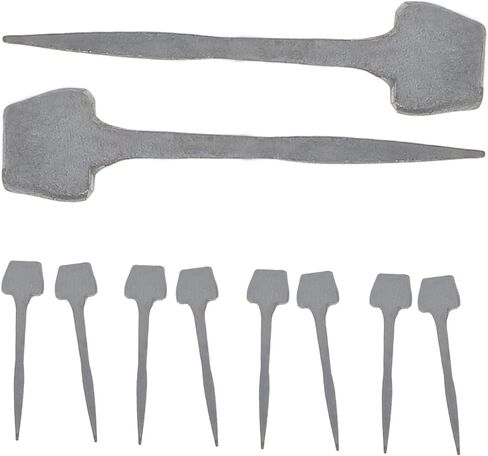 10Pcs Durable Iron Horseshoe Nails for Secure Fixation Equestrian Sports Horseshoe Tools for Easy Use and Convenient Carry Essential for Horse Hoof Care and Maintenance in Saudi Arabia