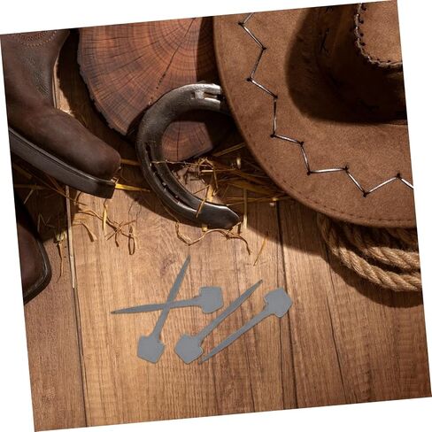 10Pcs Durable Iron Horseshoe Nails for Secure Fixation Equestrian Sports Horseshoe Tools for Easy Use and Convenient Carry Essential for Horse Hoof Care and Maintenance in Saudi Arabia