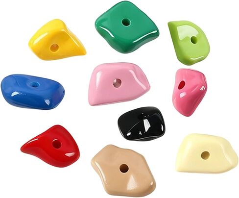 10Pcs Acrylic Reptile Climbing Rock Reptile Habitat Decor Stones Anti Slip Pet Terrarium Grip Stones for Habitat Decoration in Saudi Arabia