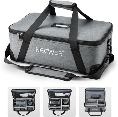 Neewer Trolley Case for Photo Studio Equipment, 30"x11"x11"/77x28x27cm, Tripod Rolling Bag with Wheels/Straps/Padded Compartment/Handle for Light Stands, Strobes, Photography Accessories, PB005 in Saudi Arabia