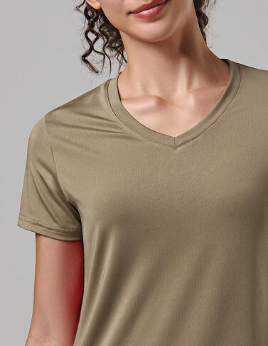 5 Pack: Womens Dry Fit Workout Shirts, Short Sleeve Athletic Gym Tshirts, Ladies Active Long Tees Bulk in Saudi Arabia