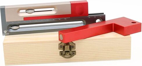 HONGDUI JF06 Kerfmaker Table Saw Slot Adjuster Mortise and Tenon Tool Woodworking Movable Measuring Block in Kuwait