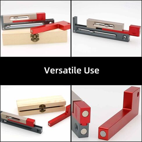HONGDUI JF06 Kerfmaker Table Saw Slot Adjuster Mortise and Tenon Tool Woodworking Movable Measuring Block in Kuwait