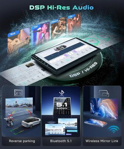 8core 6GB+128GB 5GHZWIFI Radio for Ford Edge 2016-2020 Android 13 Car Steroo ، 9 Inch 1280x720 IPS Touchscreen Carplay Android Auto ، DSP ، 63UIS ، GPS FM/RDS SWC Camera النسخ الاحتياطي in Kuwait