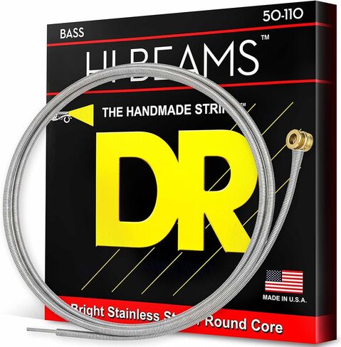 DR Handmade Strings DR Hi-Beam Round Core Medium 5 Bass Guitar Strings (MR5-130) in Kuwait
