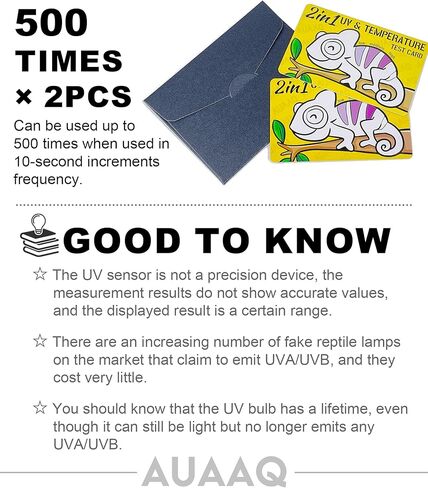 جهاز قياس الأشعة فوق البنفسجية للزواحف 2 في 1 (2، أصفر) in Kuwait
