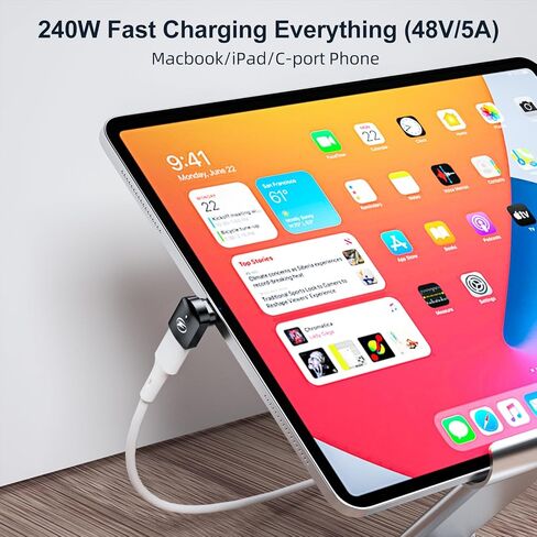 Hancenda USB C Magnetic Adapter 2Pack ، Magnetic Magnetic USB C Adapter 24pin 240W USB4 40GBPS 8K 60HZ VIOLE FOR THERDERBOLT 3/4 ، MacBook Pro/Air iPhone 16/15 ، Steam Deck ، PS5 ، PSVR2 Pink in Kuwait