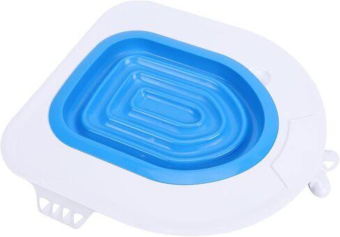 Dpofirs Cat Toilet Training Kit Non Slip Step Design Easy Cleaning for Cat Litter Tray Training Suitable for of All Ages Plastic in Saudi Arabia