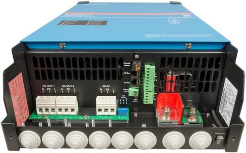 Victron Energy MultiPlus-II 120 فولت، 3000 فولت أمبير 12 فولت عاكس موجة جيبية نقية وشاحن بطارية 120 أمبير in Kuwait