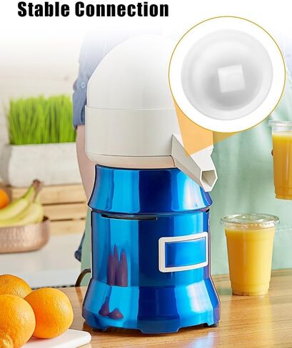 لمبة استخراج لعصارة الليمون/الليمون، لمبة استخراج برقبة مربعة تناسب عصارات Sunkist رقم 8 التجارية، استبدال 02AR، أبيض in Kuwait