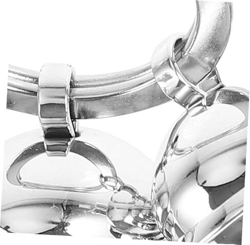 Pet Collar Bell Pendant Dog Cat Collar Charm for Training Hiking Walking Party Wear DIY Keychain Accessory with Metallic Bells in Saudi Arabia