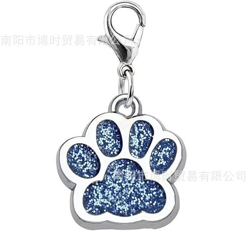 Mario’s Choice Paw Charms 5-Pack — Cat & Dog Collar Charms with Lobster Clips, Enamel in Saudi Arabia