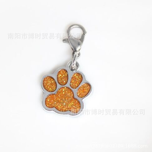 Mario’s Choice Paw Charms 5-Pack — Cat & Dog Collar Charms with Lobster Clips, Enamel in Saudi Arabia