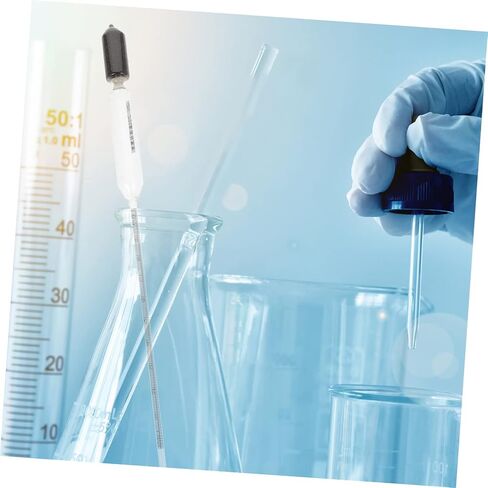 VOSAREA Professional Hydrometer for Sea Water Scale Glass Densitometer for Aquaculture Fish Tanks and Water Laboratories Compact Easy to Use in Saudi Arabia