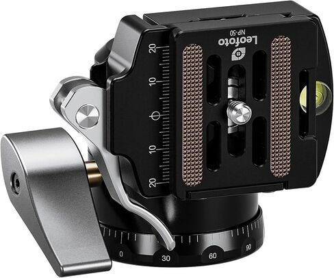 LEOFOTO HB-70 70mm Mega Heavy Duty Tripod Ball Head Arca Compatible 88lb Max Load in Saudi Arabia