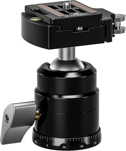 LEOFOTO HB-70 70mm Mega Heavy Duty Tripod Ball Head Arca Compatible 88lb Max Load in Saudi Arabia