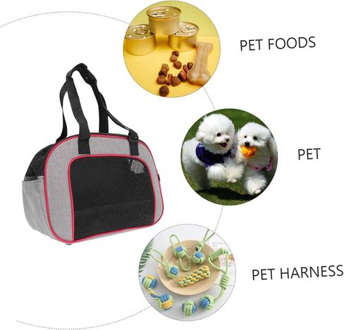 Portable Cat Dog Handbag Pet Bag Carrier Pet Accessories Organizer Storage Space Easy to Carry in Saudi Arabia